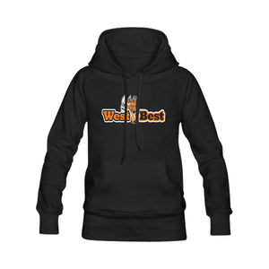 West is Best Black Hoodie Heavy Blend Hooded Sweatshirt