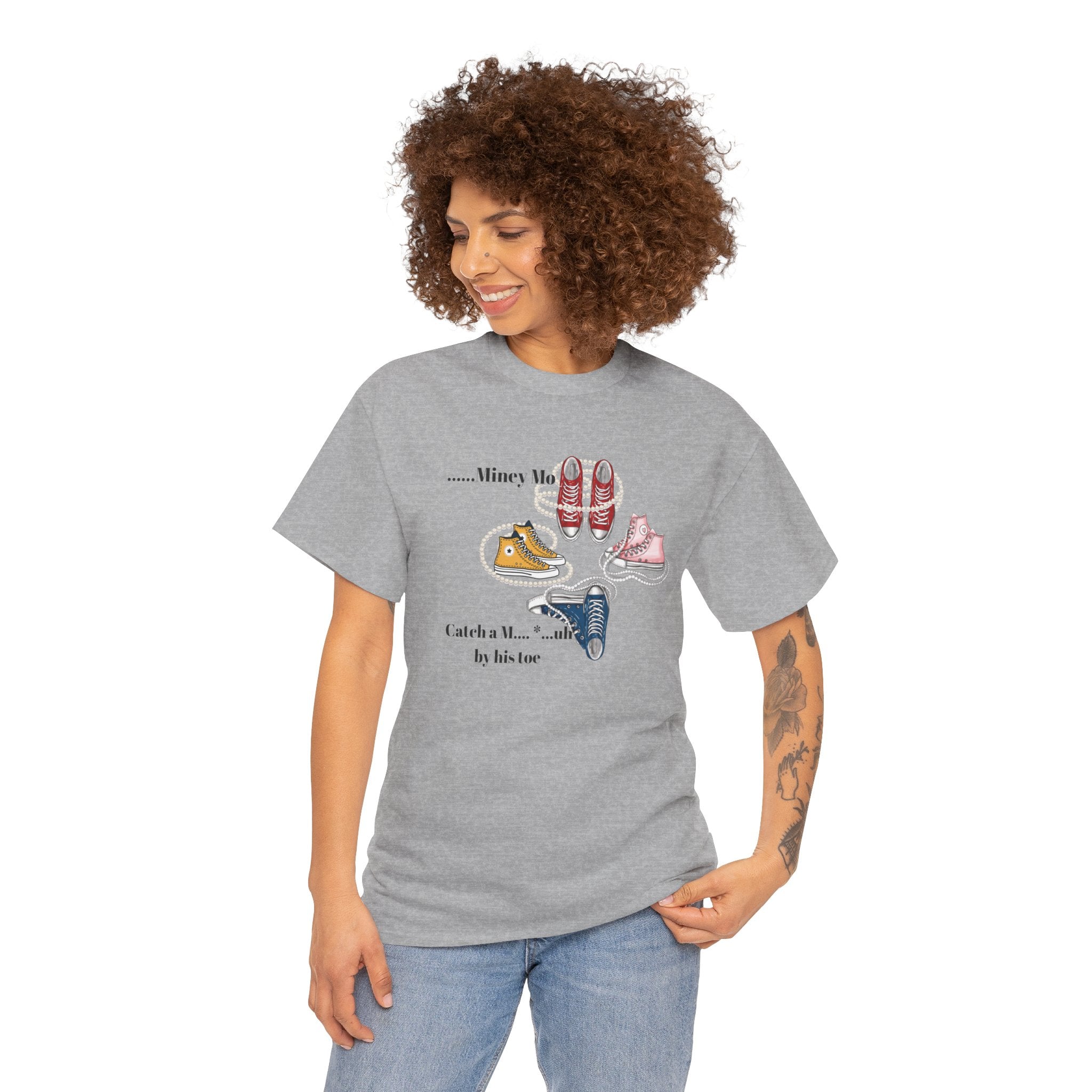 Catch by the Toe Comical Unisex Heavy Cotton Tee