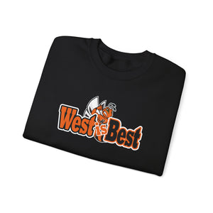 Hamilton High School West Spirit Wear (West is Best) Sweatshirt Unisex Heavy Blend™ Crewneck Sweatshirt