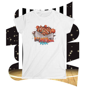 Basketball Mom Women's Softstyle Tee