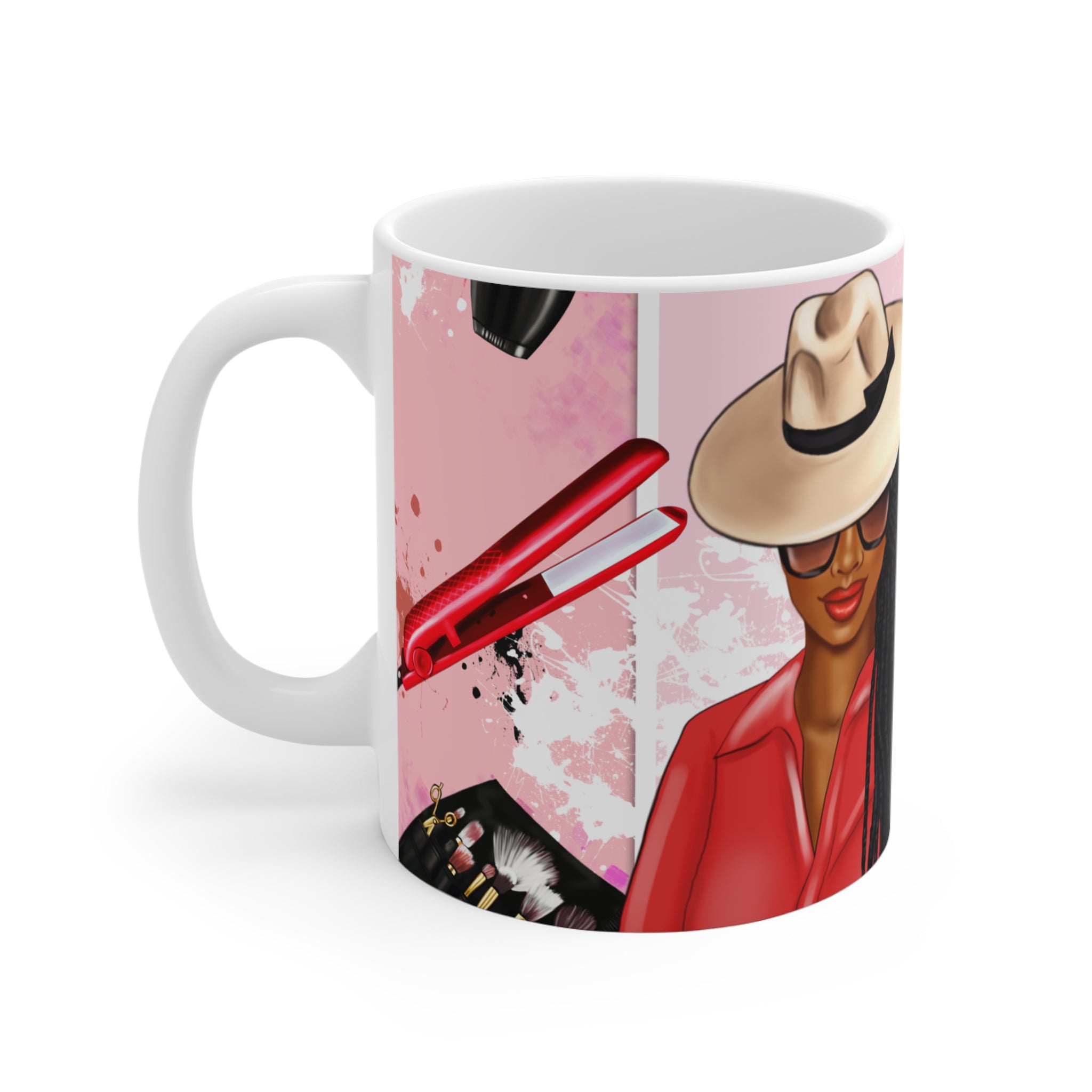 Coffee Mug - Brown Skin Woman Issa Goal Makeup Images