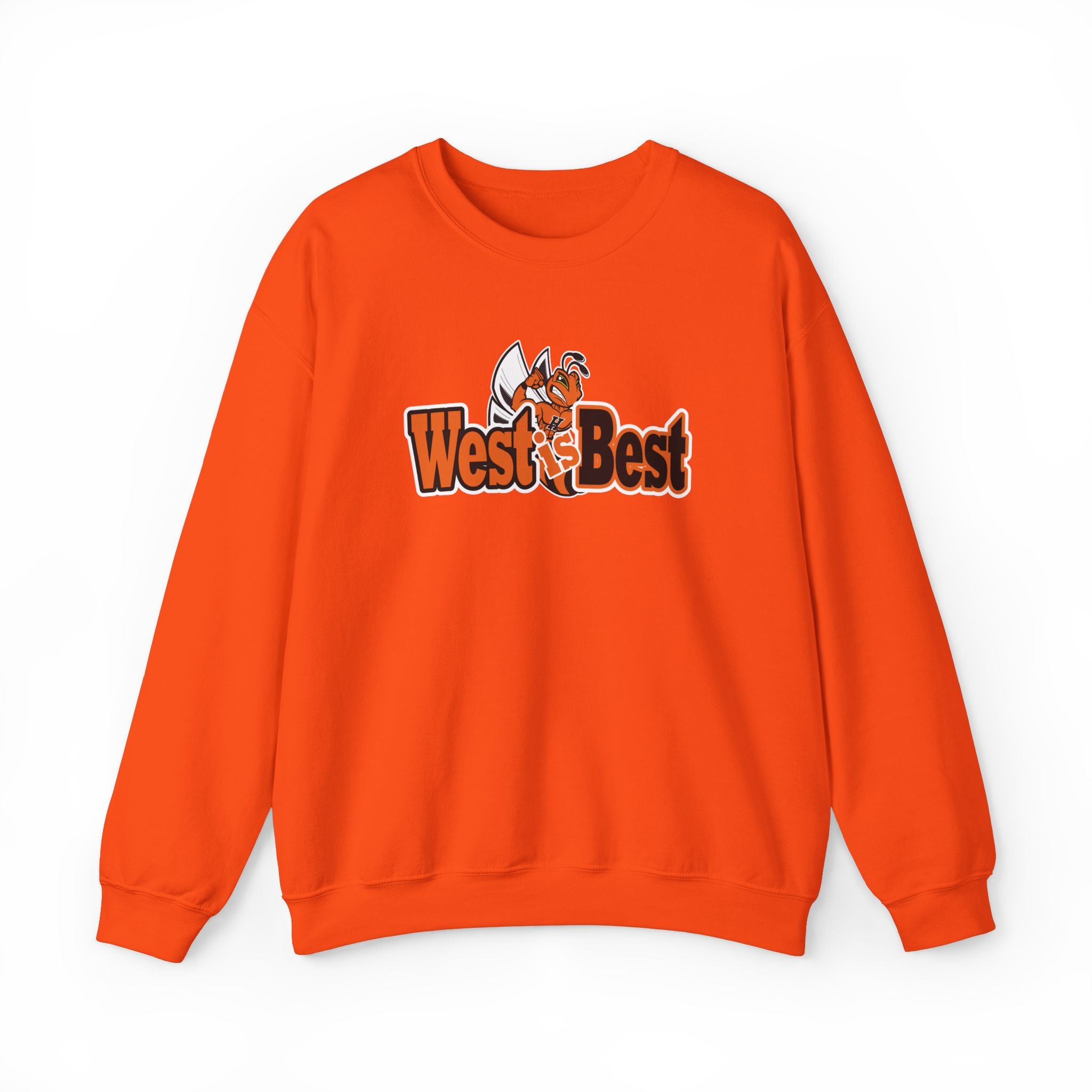 Hamilton High School West Spirit Wear (West is Best) Sweatshirt Unisex Heavy Blend™ Crewneck Sweatshirt