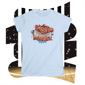 Basketball Mom Women's Softstyle Tee