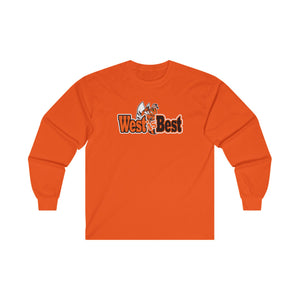 Hamilton High School West Spirit Wear (West is Best) Unisex Ultra Cotton Long Sleeve Tee