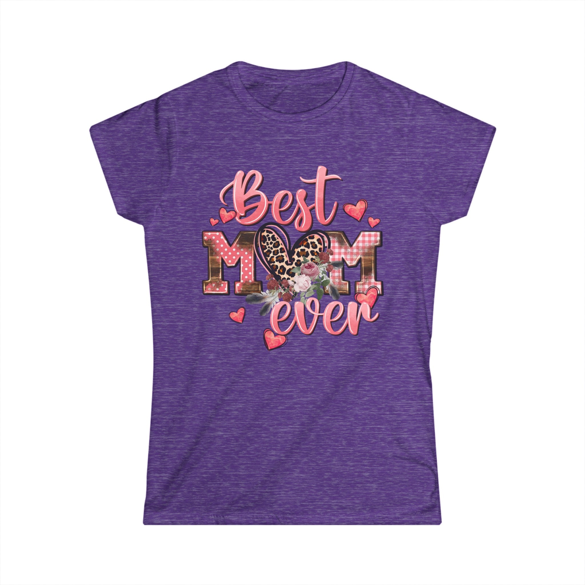 Best Mom Ever CowGirl Style Women's Softstyle Tee