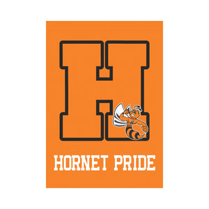 Hornet Pride and Orange Flag Garden Flag 28''x40'' (Two Sides Printing)