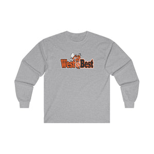 Hamilton High School West Spirit Wear (West is Best) Unisex Ultra Cotton Long Sleeve Tee