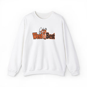 Hamilton High School West Spirit Wear (West is Best) Sweatshirt Unisex Heavy Blend™ Crewneck Sweatshirt