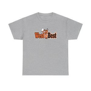 Hamilton High School West Spirit Wear (West is Best) Unisex Heavy Cotton Tee