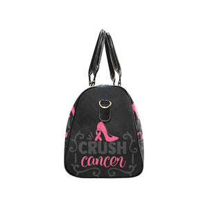Crush Cancer High Heel Duffle II New Waterproof Travel Bag/Small (Model 1639)