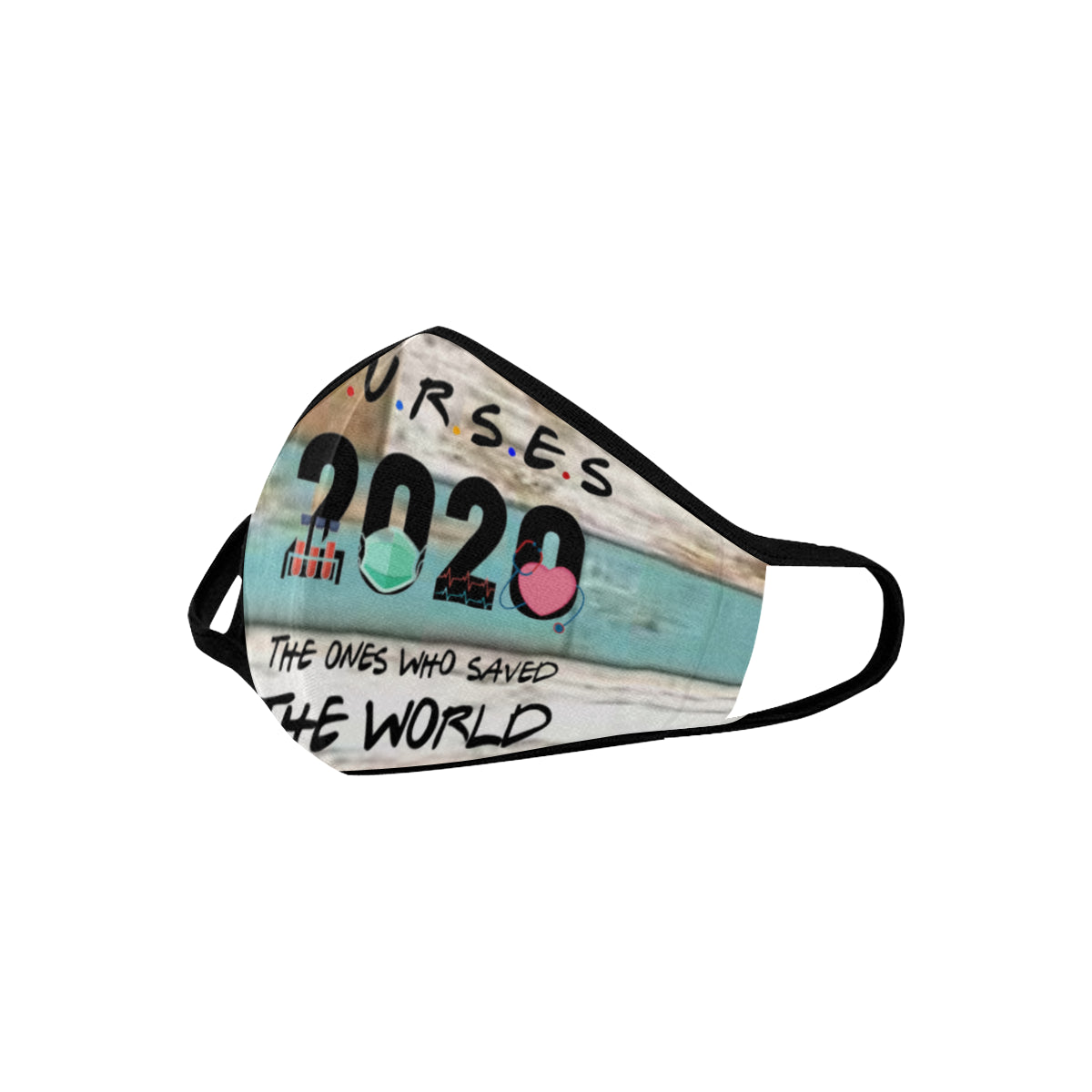 Nurses 2020 Mask Mouth Mask (Pack of 3)