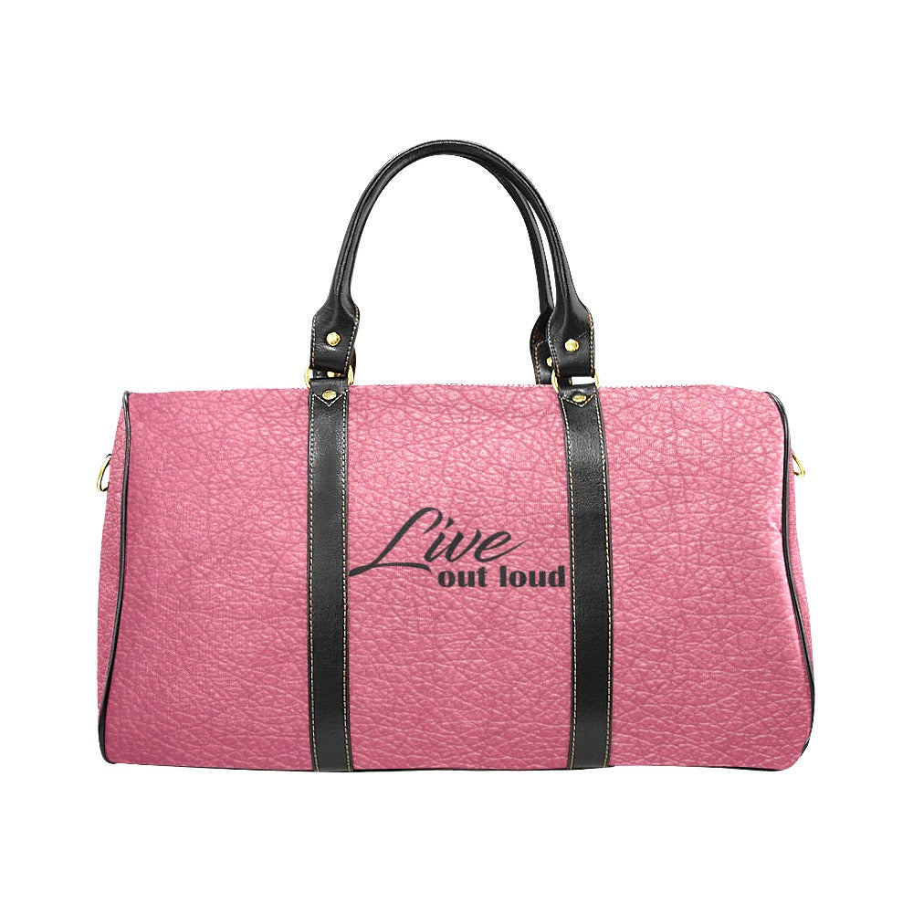 Live Out Loud New Waterproof Travel Bag/Large (Model 1639)