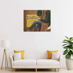 Coffee Time Canvas I Frame Canvas Print 20"x16"