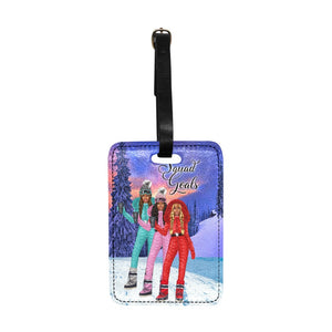 Squad Goals Ski Set Luggage Tag Luggage Tag