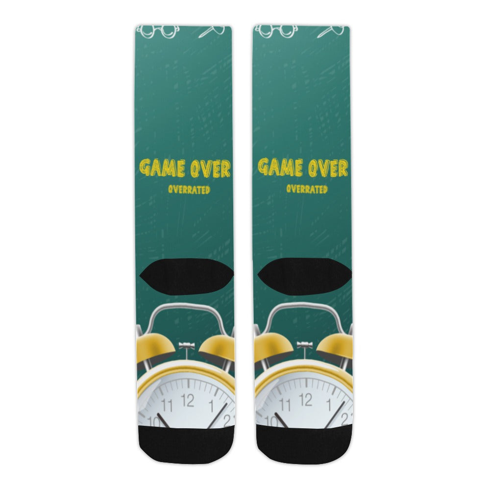 Game over overrated Men Socks Trouser Socks (For Men)