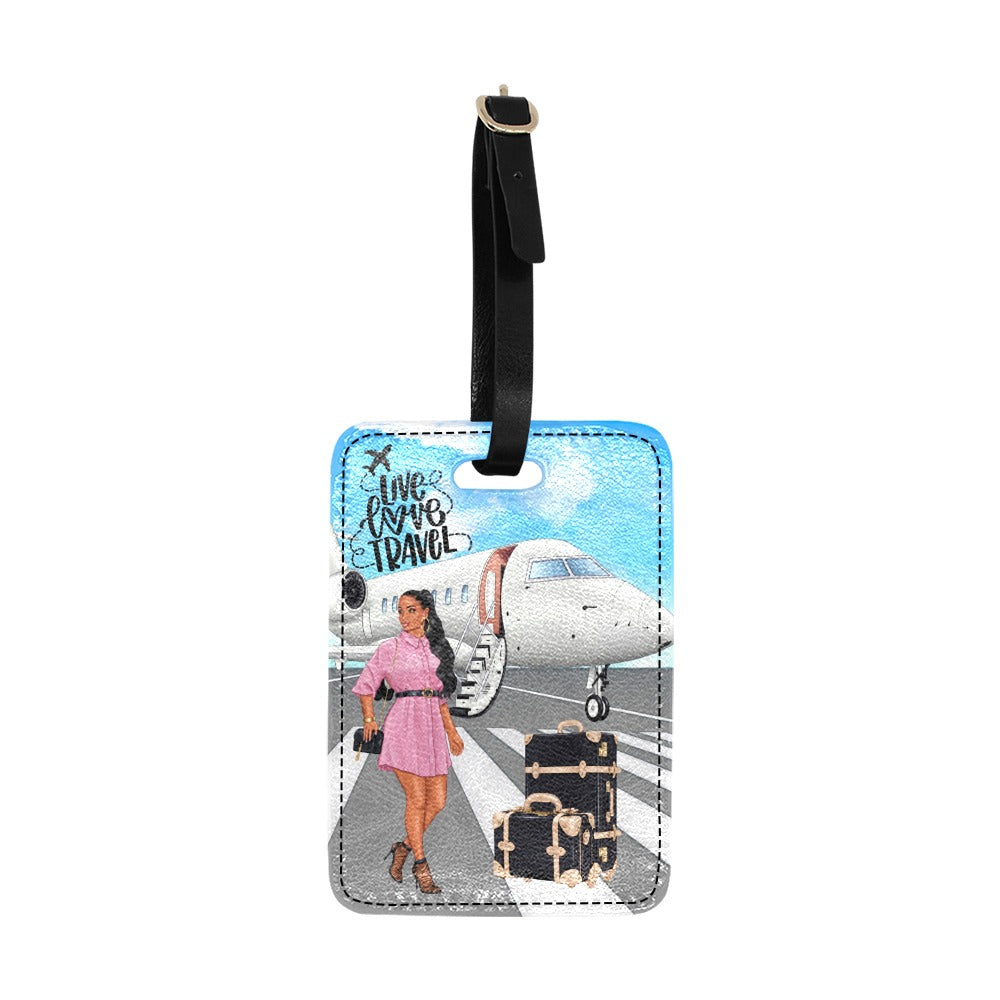 Live Love Travel II Luggage Tag