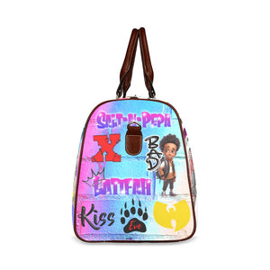 Tribute to Hip Hop I Waterproof Travel Bag/Small (Model 1639)