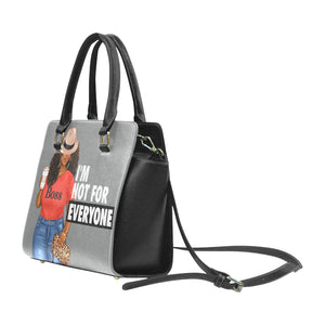 I'm Not For Everyone Confident Woman Rivet Shoulder Handbag (Model 1645)