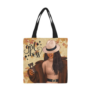 G. Boss Canvas Small All Over Print Canvas Tote Bag/Small (Model 1697)