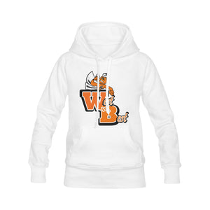 West is Best White Hoodie Heavy Blend Hooded Sweatshirt