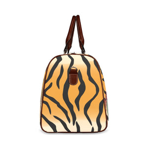 Queen Lion with Locs Waterproof Travel Bag/Small (Model 1639)
