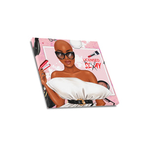 Licensed To Slay VII Canvas Canvas Print 16"x16"