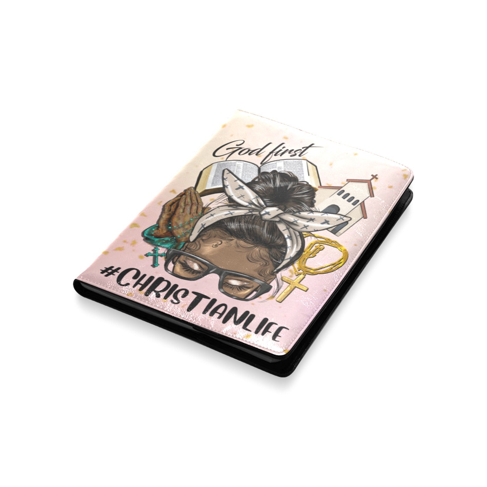 Christian Life Brown Complexion Journal Large Custom NoteBook B5
