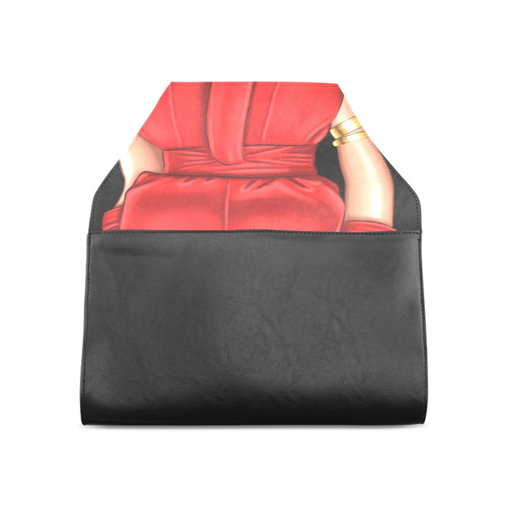 Scarlet Clutch Bag (Model 1630)