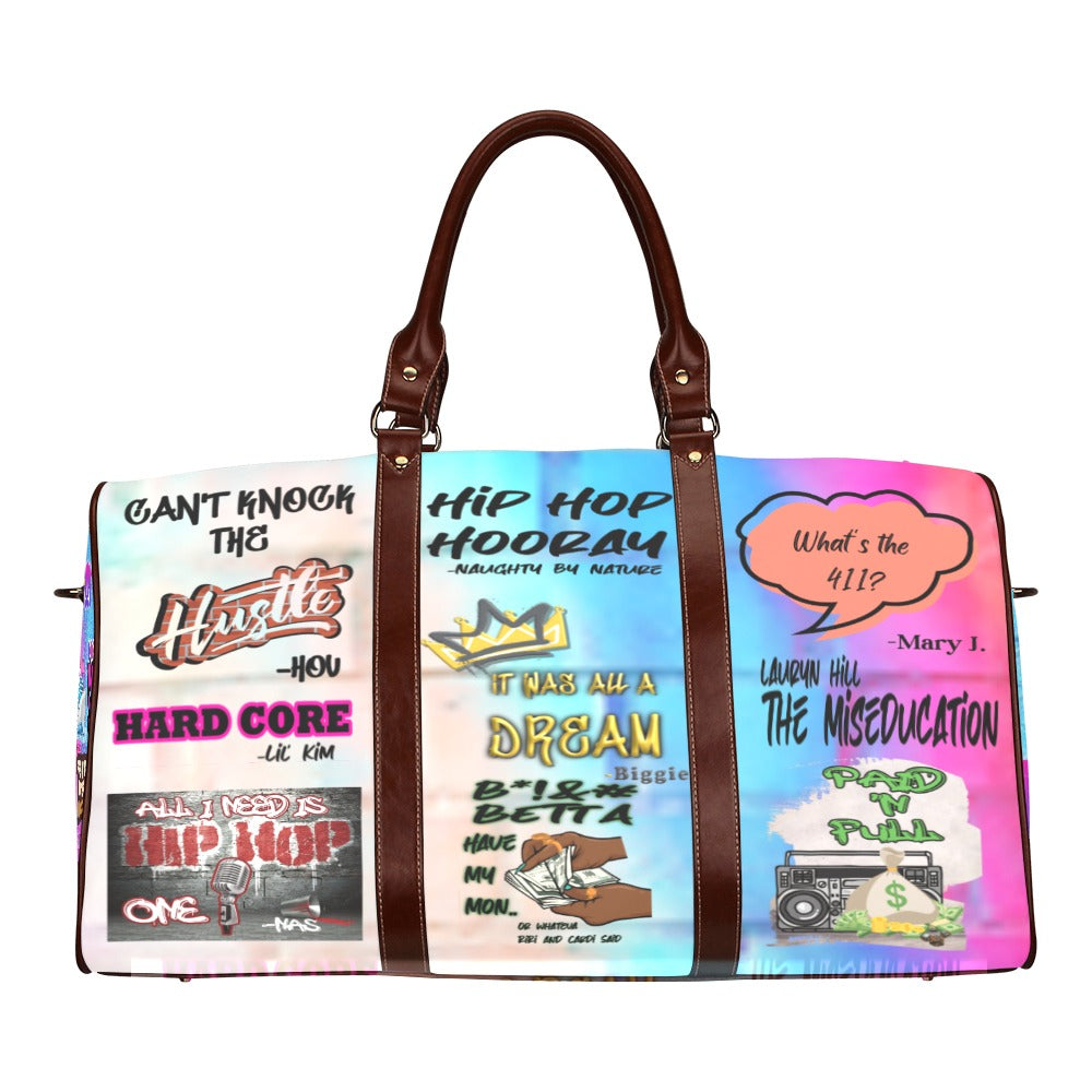 Tribute to Hip Hop I Waterproof Travel Bag/Small (Model 1639)