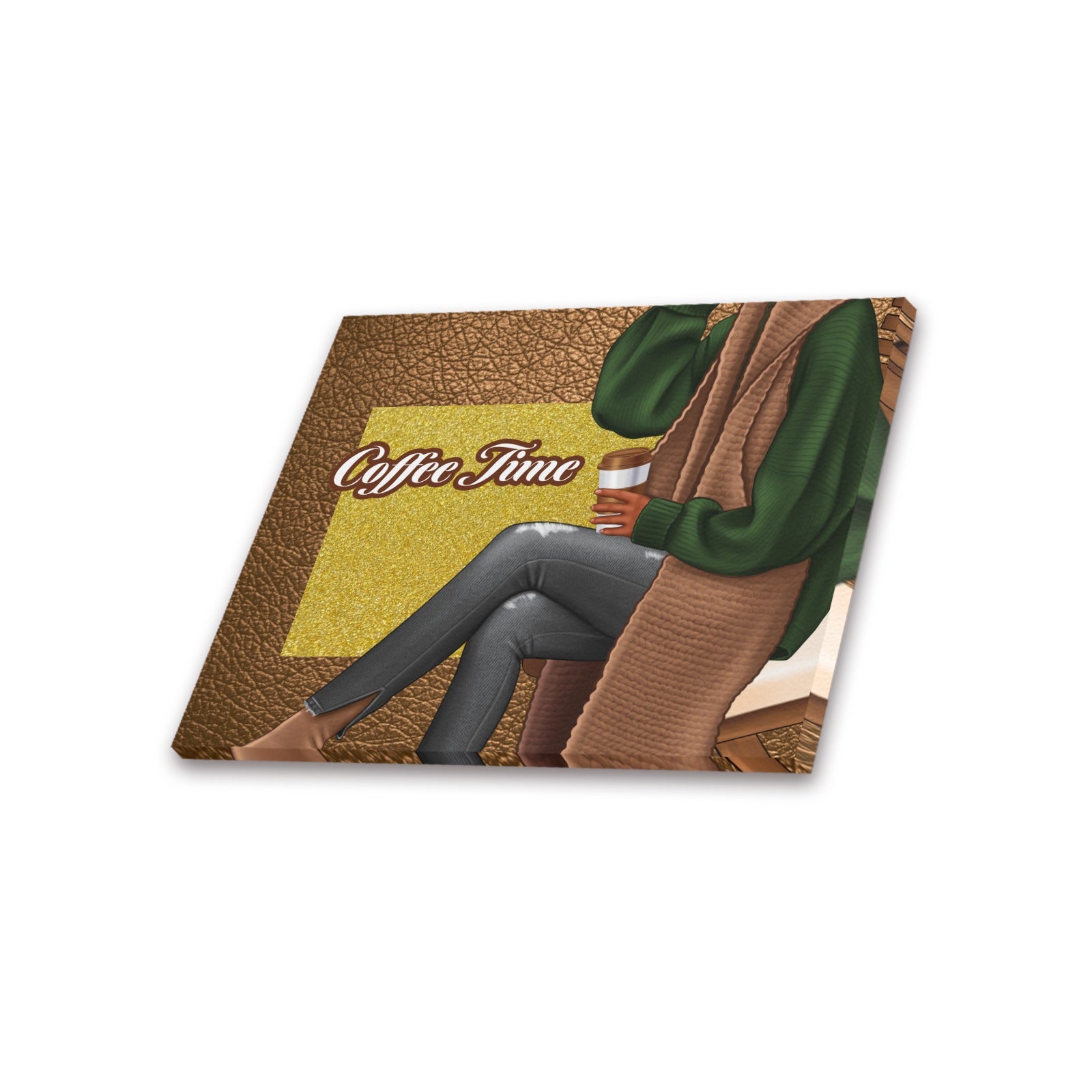 Coffee Time Canvas I Frame Canvas Print 20"x16"
