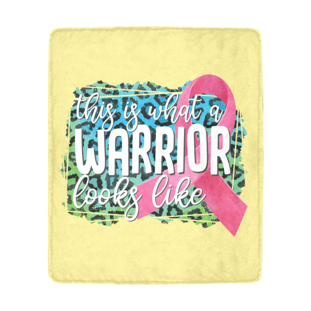 This is What a Warrior Looks Like Blanket 50x60 Ultra-Soft Micro Fleece Blanket 50"x60"