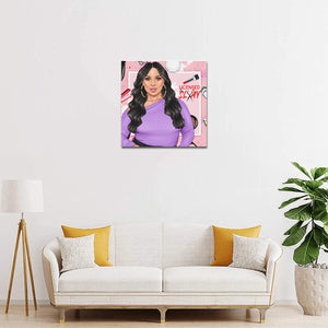Licensed To Slay III Canvas Canvas Print 16"x16"