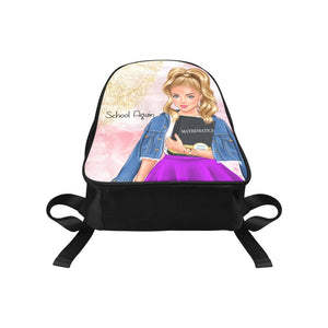 School Again IV Fabric School Backpack (Model 1682) (Medium)