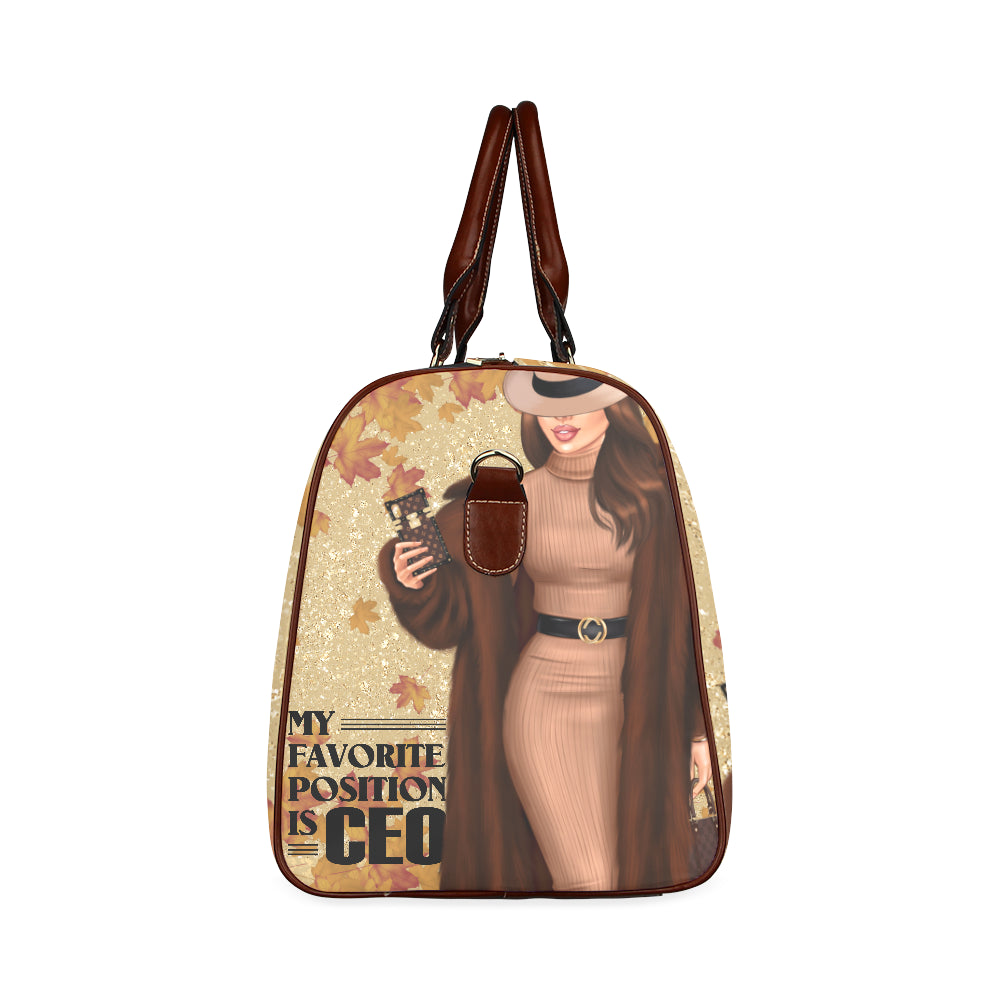 Favorite Position CEO Fall Colors and Cell Phone Waterproof Travel Bag/Small (Model 1639)