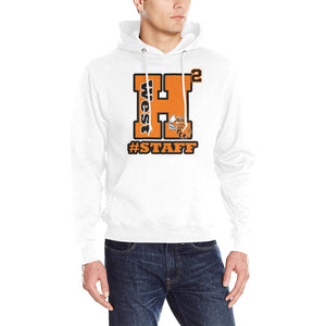 H High West White Hoodie Staff Heavy Blend Hooded Sweatshirt