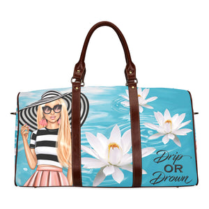Drip or Drown Spring Light Woman Waterproof Travel Bag/Small (Model 1639)