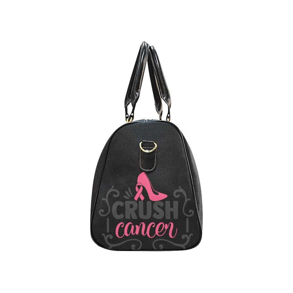 Crush Cancer High Heel Duffle II New Waterproof Travel Bag/Small (Model 1639)