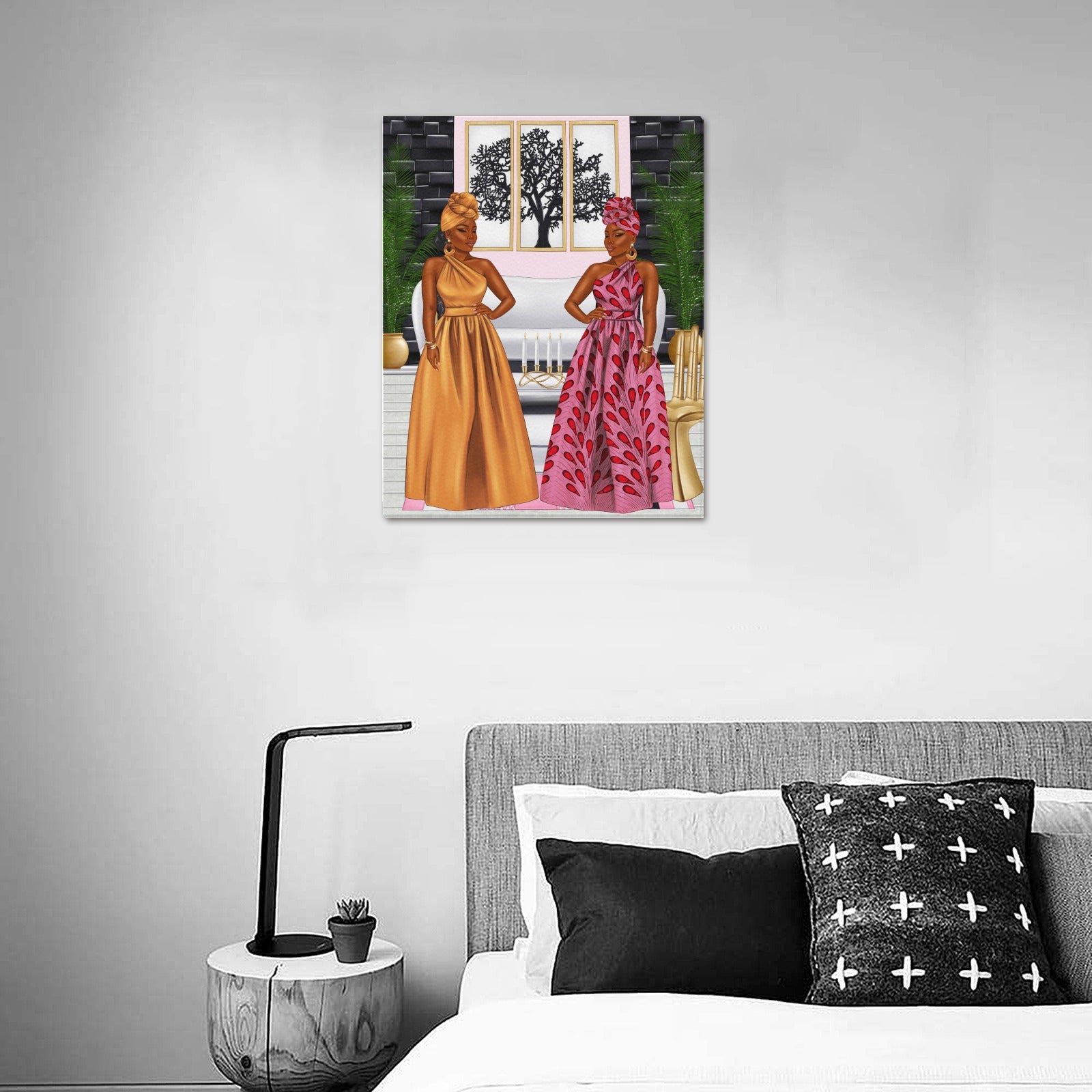 Simply Sleek IV Frame Canvas Print 16"x20"