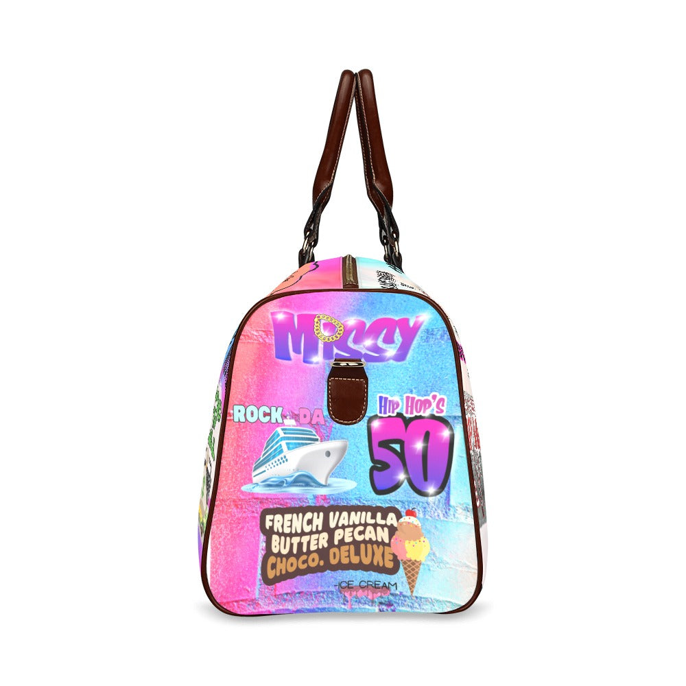 Tribute to Hip Hop I Waterproof Travel Bag/Small (Model 1639)