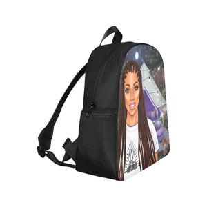 Seek Adventure I Multi-Pocket Fabric Backpack (Model 1684)