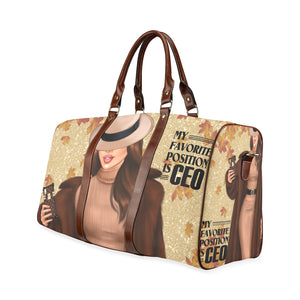 Favorite Position CEO Fall Colors and Cell Phone Waterproof Travel Bag/Small (Model 1639)