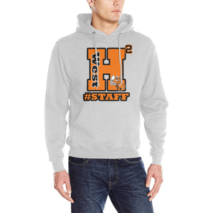 H High West Grey Hoodie Staff Heavy Blend Hooded Sweatshirt