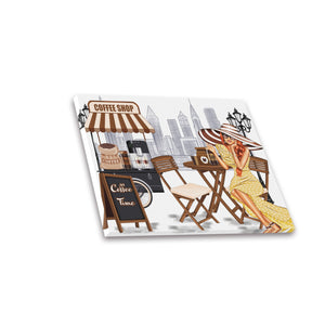 Coffee Time Canvas IV Frame Canvas Print 20"x16"