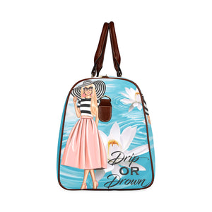 Drip or Drown Spring Light Woman Waterproof Travel Bag/Small (Model 1639)