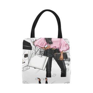 Walk In Paris V Canvas Tote Bag (Model 1657)