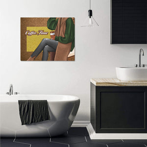 Coffee Time Canvas I Frame Canvas Print 20"x16"