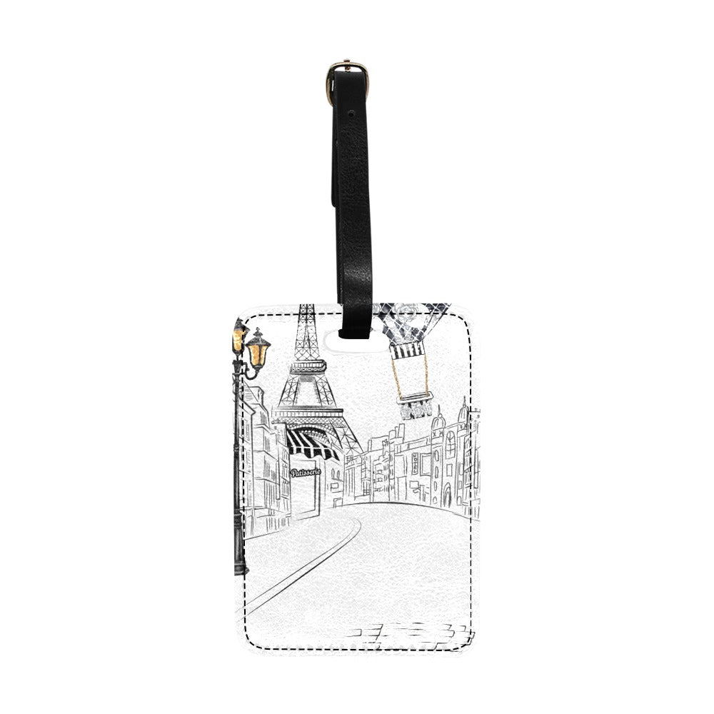 Walk In Paris IV Luggage Tag Luggage Tag