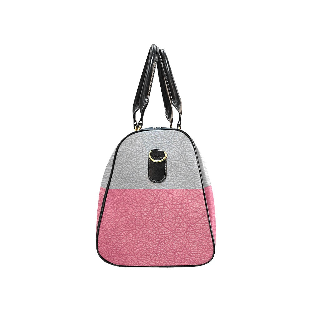 Live Out Loud Two-Toned New Waterproof Travel Bag/Small (Model 1639)