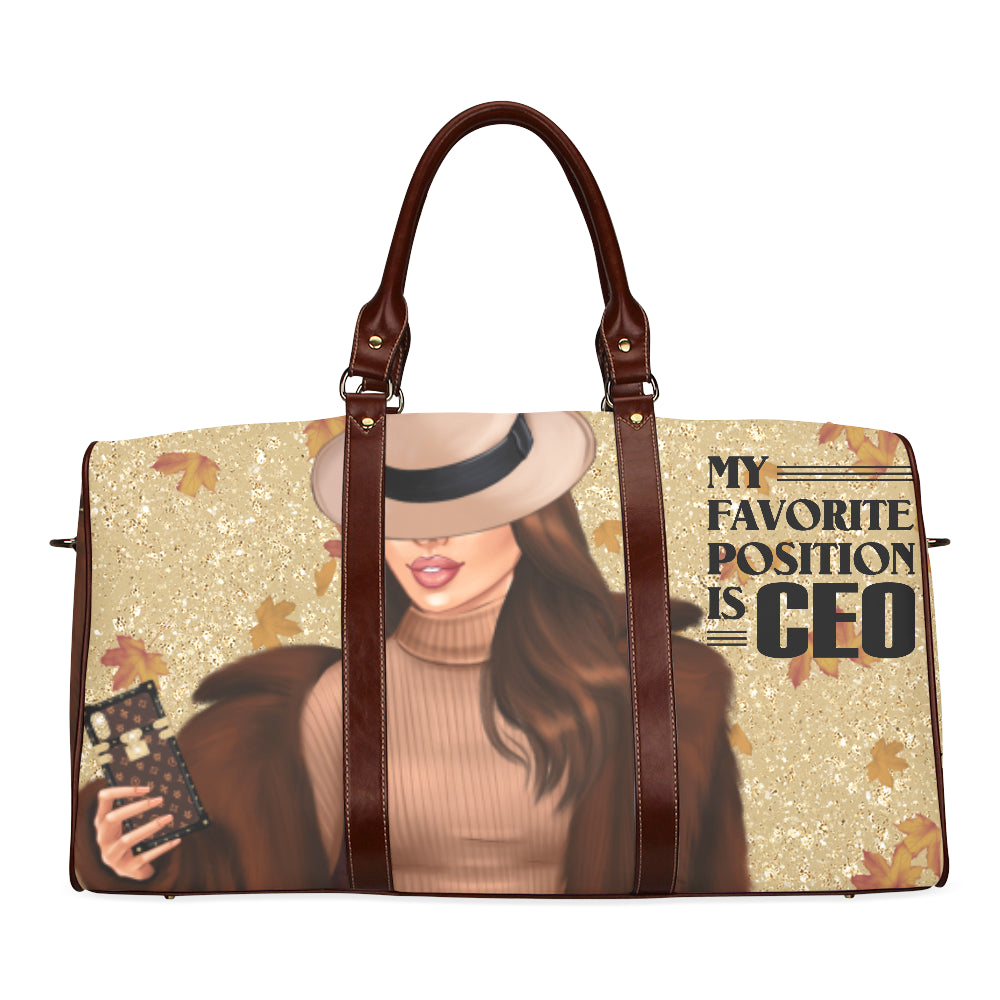 Favorite Position CEO Fall Colors and Cell Phone Waterproof Travel Bag/Small (Model 1639)