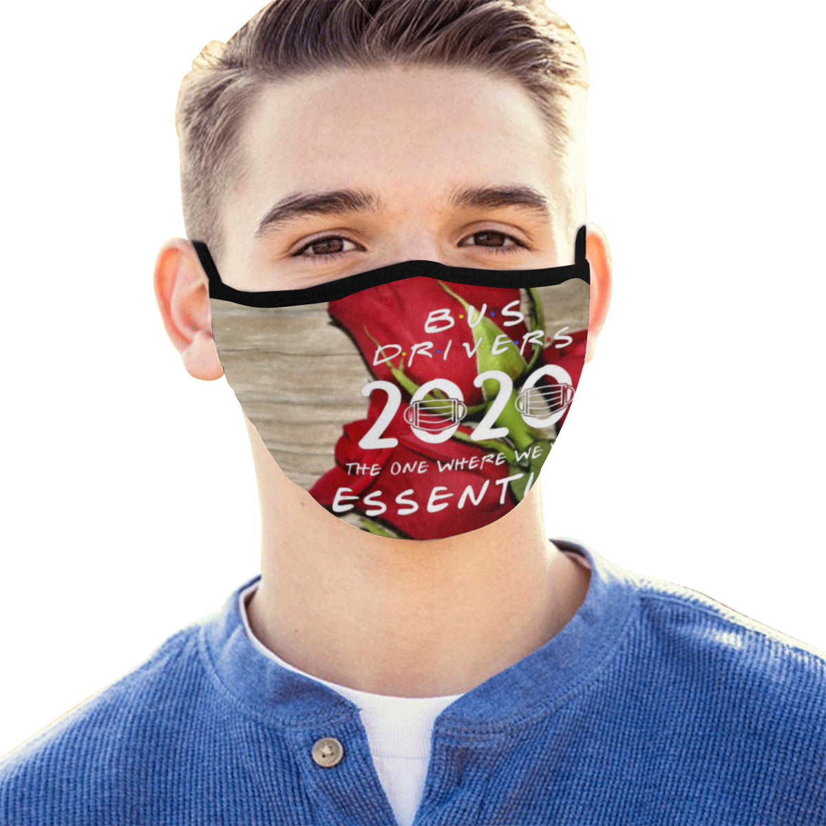 Bus Drivers Essen. Mask Mouth Mask (Pack of 3)